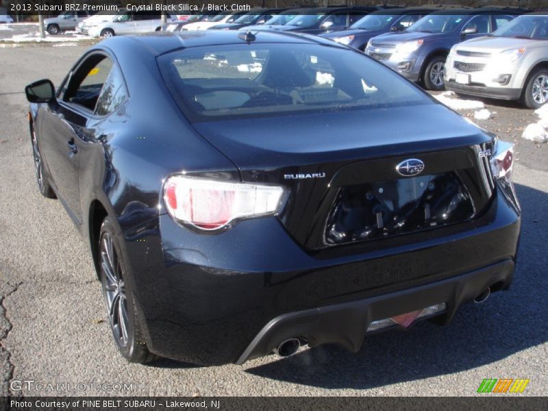 Crystal Black Silica / Black Cloth 2013 Subaru BRZ Premium