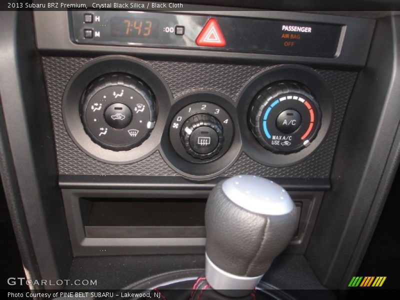 Controls of 2013 BRZ Premium