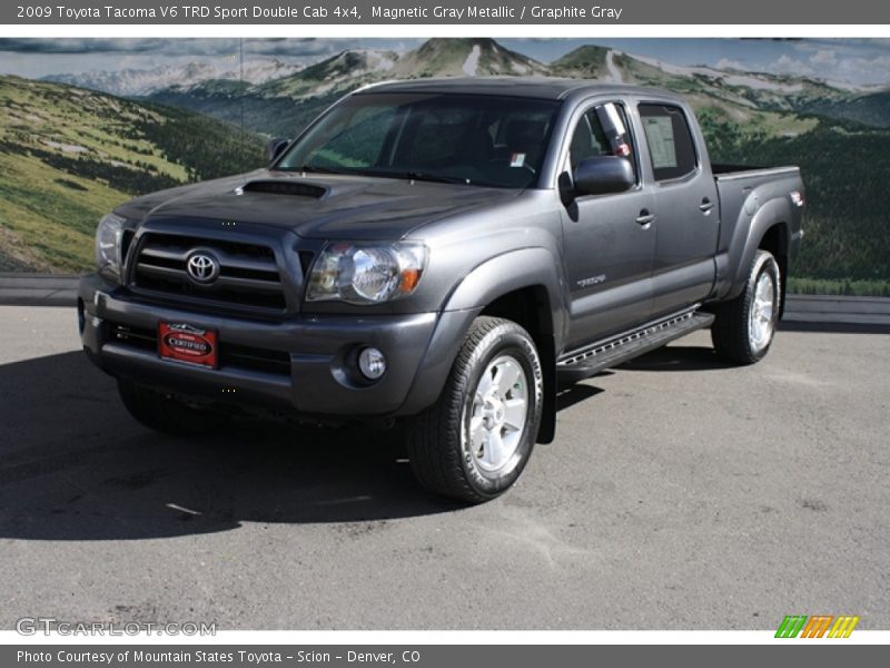 Magnetic Gray Metallic / Graphite Gray 2009 Toyota Tacoma V6 TRD Sport Double Cab 4x4