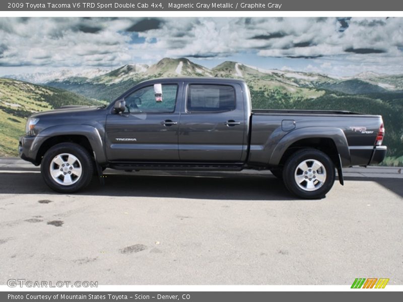 Magnetic Gray Metallic / Graphite Gray 2009 Toyota Tacoma V6 TRD Sport Double Cab 4x4