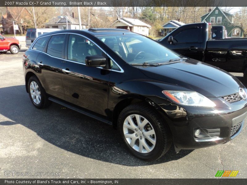 Brilliant Black / Black 2007 Mazda CX-7 Grand Touring