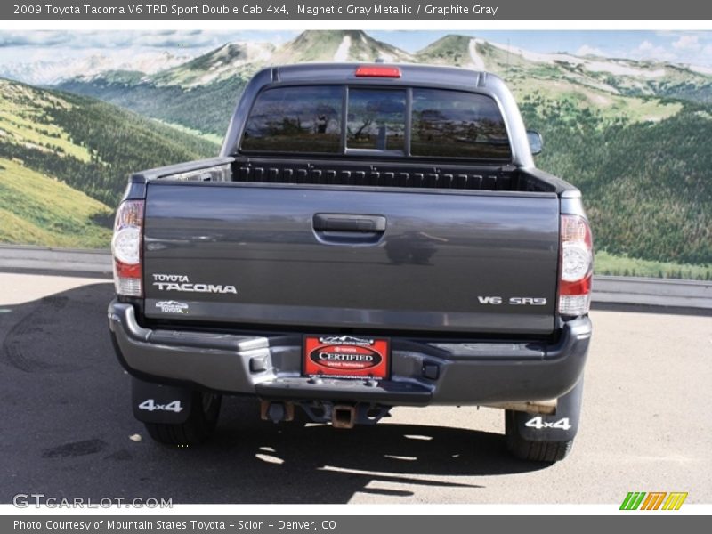 Magnetic Gray Metallic / Graphite Gray 2009 Toyota Tacoma V6 TRD Sport Double Cab 4x4
