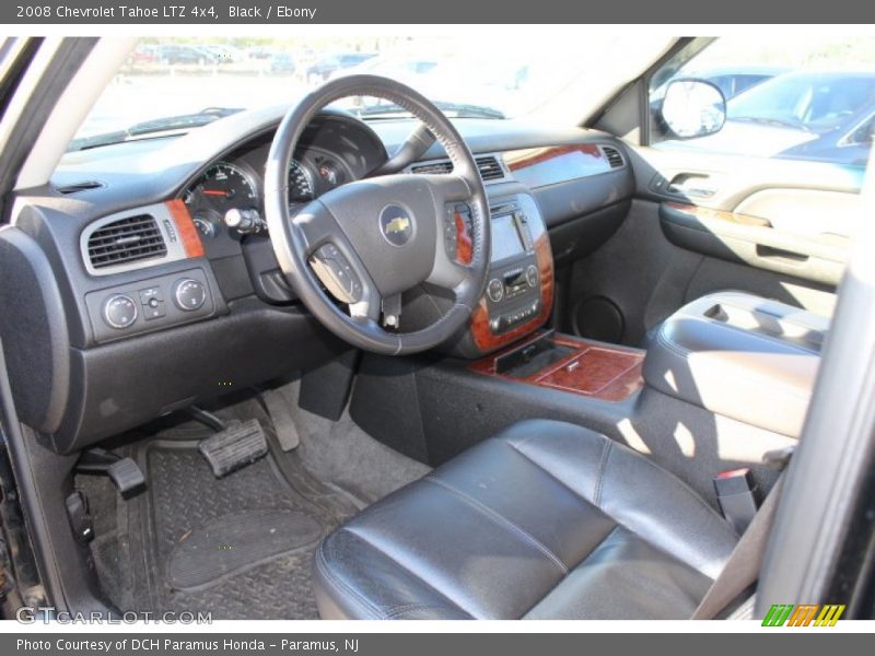 Black / Ebony 2008 Chevrolet Tahoe LTZ 4x4