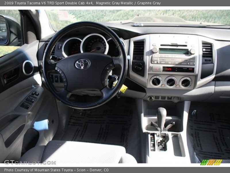 Magnetic Gray Metallic / Graphite Gray 2009 Toyota Tacoma V6 TRD Sport Double Cab 4x4