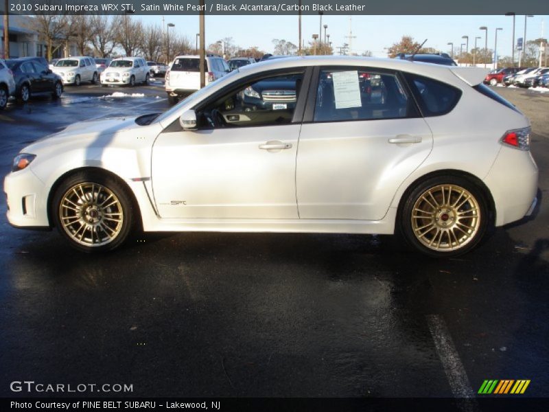  2010 Impreza WRX STi Satin White Pearl
