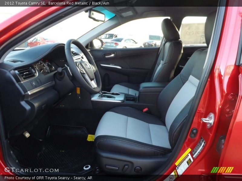 Barcelona Red Metallic / Black/Ash 2012 Toyota Camry SE