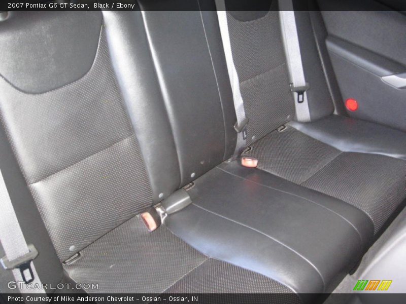 Black / Ebony 2007 Pontiac G6 GT Sedan