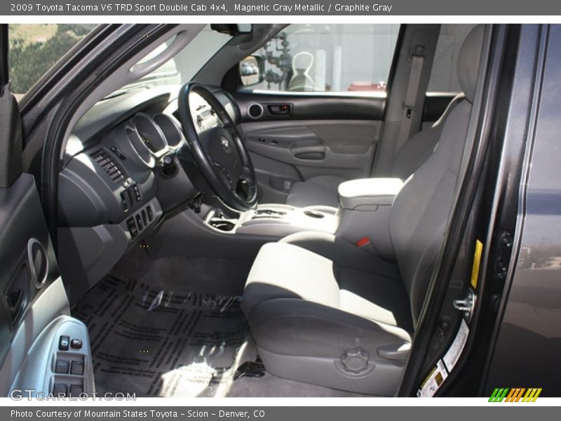 Magnetic Gray Metallic / Graphite Gray 2009 Toyota Tacoma V6 TRD Sport Double Cab 4x4