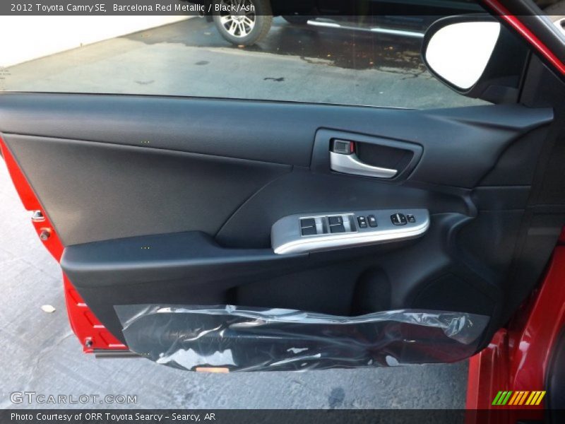 Barcelona Red Metallic / Black/Ash 2012 Toyota Camry SE