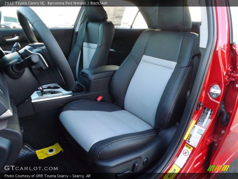 Barcelona Red Metallic / Black/Ash 2012 Toyota Camry SE