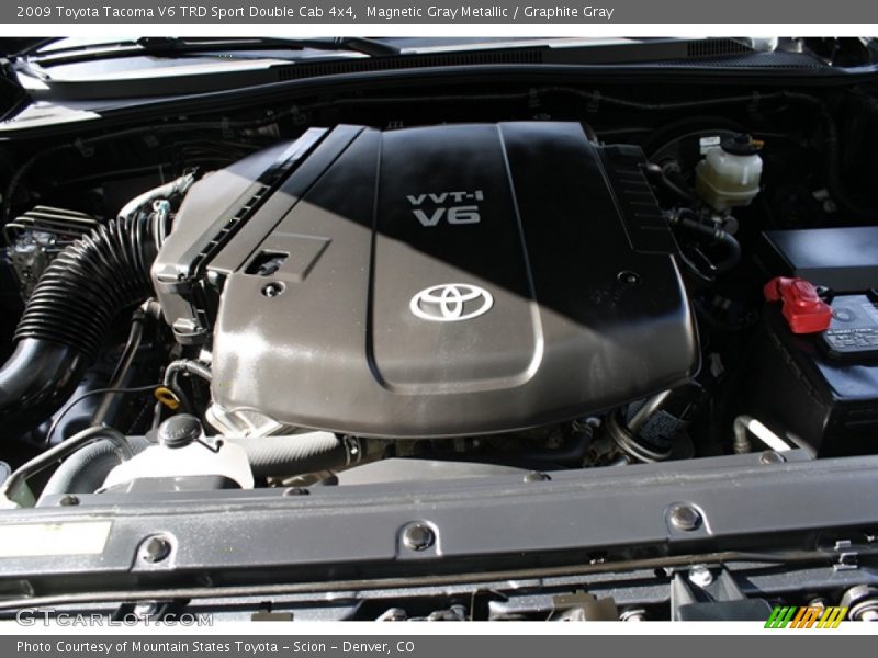 Magnetic Gray Metallic / Graphite Gray 2009 Toyota Tacoma V6 TRD Sport Double Cab 4x4