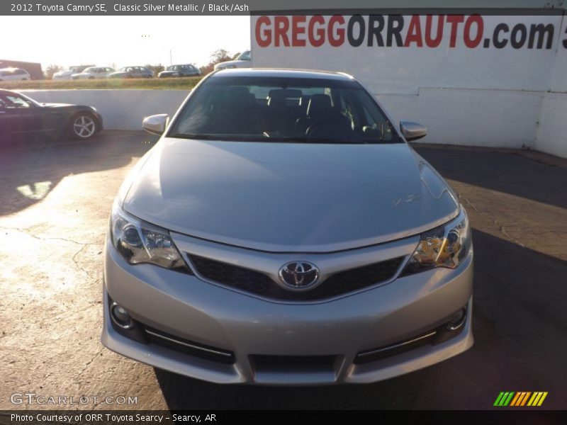 Classic Silver Metallic / Black/Ash 2012 Toyota Camry SE