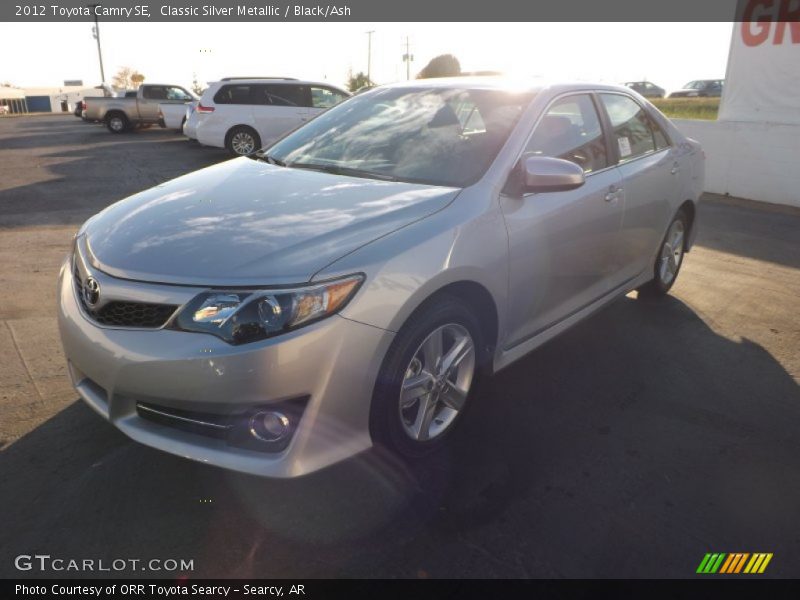 Classic Silver Metallic / Black/Ash 2012 Toyota Camry SE