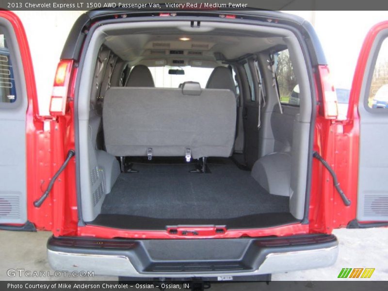 Victory Red / Medium Pewter 2013 Chevrolet Express LT 1500 AWD Passenger Van