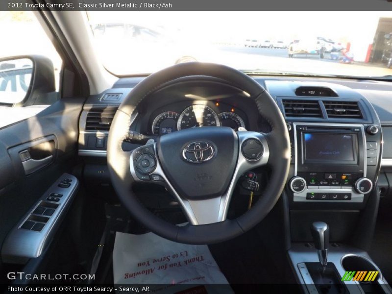 Classic Silver Metallic / Black/Ash 2012 Toyota Camry SE