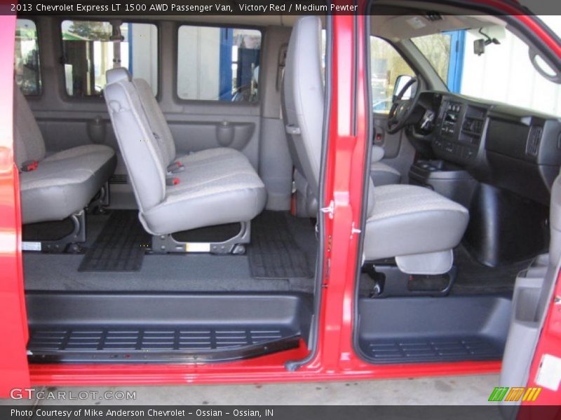 Victory Red / Medium Pewter 2013 Chevrolet Express LT 1500 AWD Passenger Van