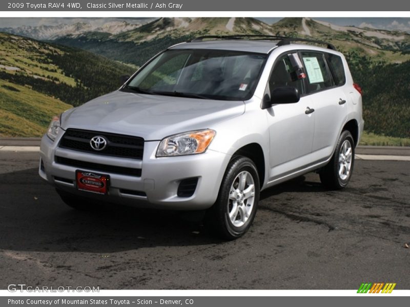 Classic Silver Metallic / Ash Gray 2009 Toyota RAV4 4WD