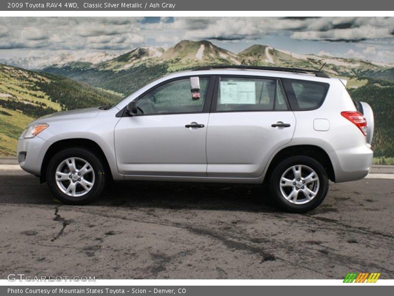 Classic Silver Metallic / Ash Gray 2009 Toyota RAV4 4WD