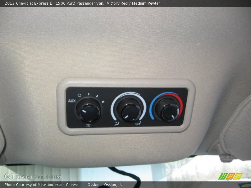 Victory Red / Medium Pewter 2013 Chevrolet Express LT 1500 AWD Passenger Van
