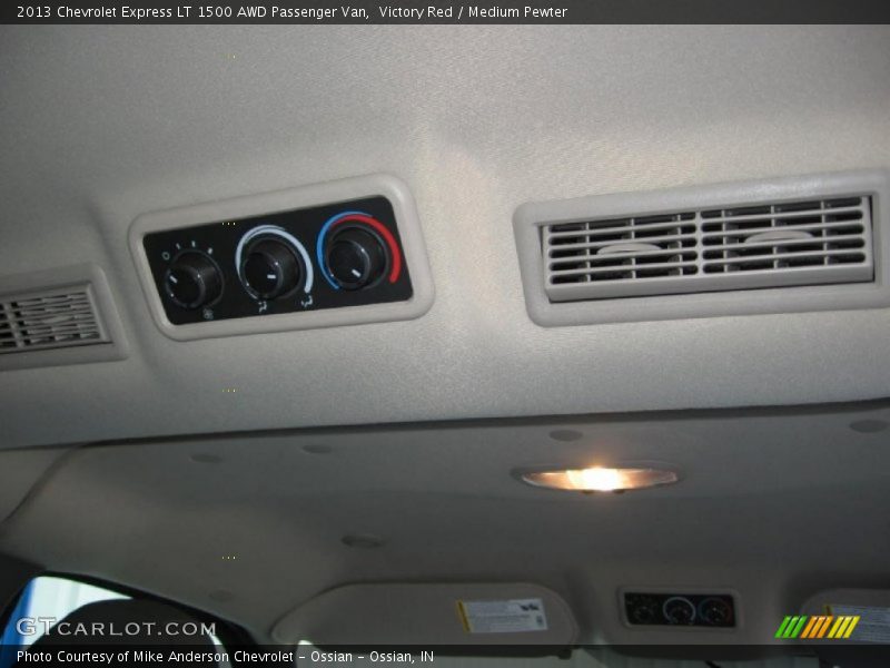 Victory Red / Medium Pewter 2013 Chevrolet Express LT 1500 AWD Passenger Van