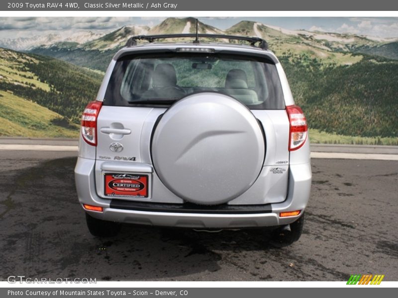 Classic Silver Metallic / Ash Gray 2009 Toyota RAV4 4WD