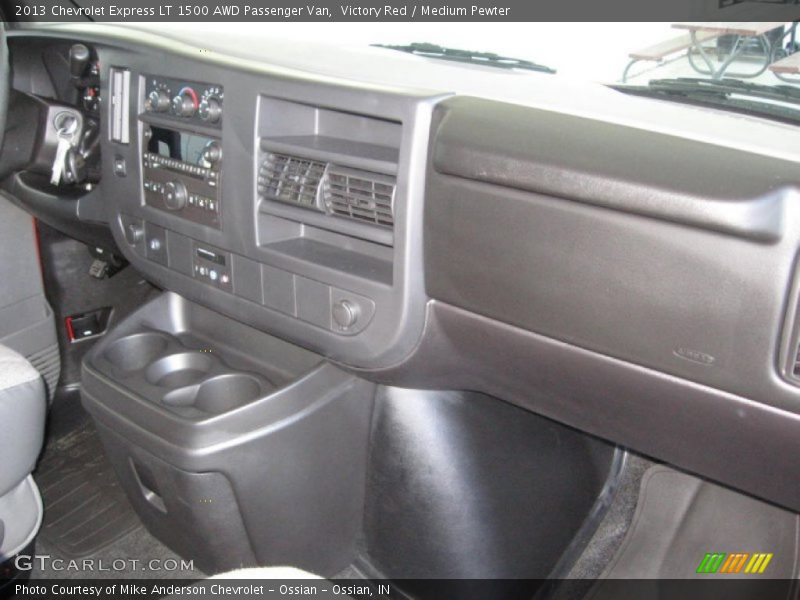 Victory Red / Medium Pewter 2013 Chevrolet Express LT 1500 AWD Passenger Van