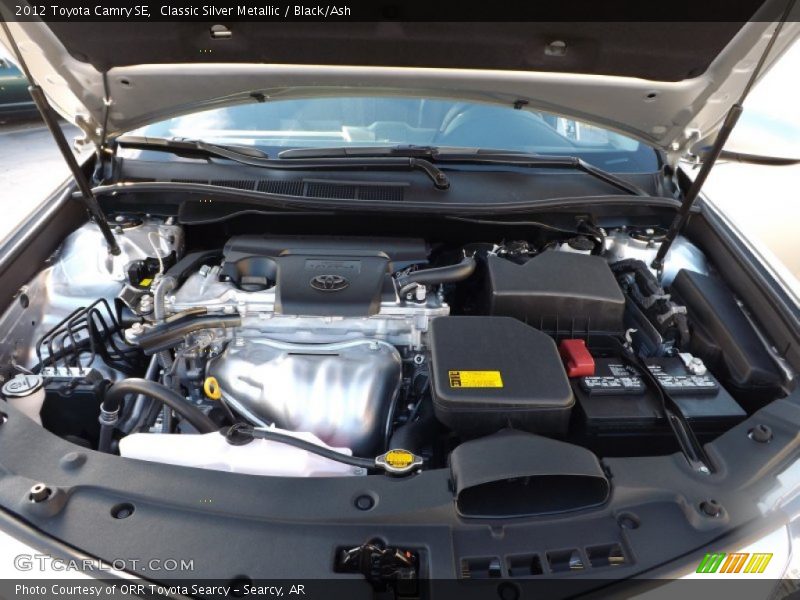 Classic Silver Metallic / Black/Ash 2012 Toyota Camry SE