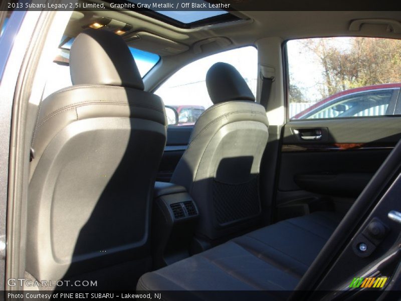 Graphite Gray Metallic / Off Black Leather 2013 Subaru Legacy 2.5i Limited