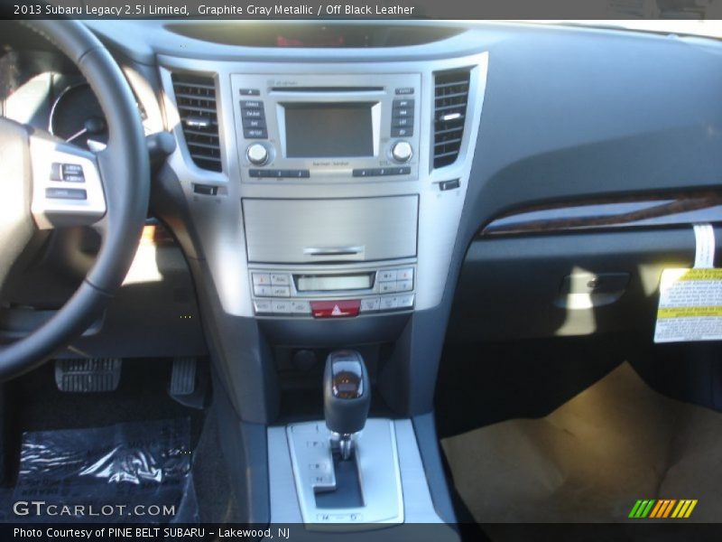 Graphite Gray Metallic / Off Black Leather 2013 Subaru Legacy 2.5i Limited
