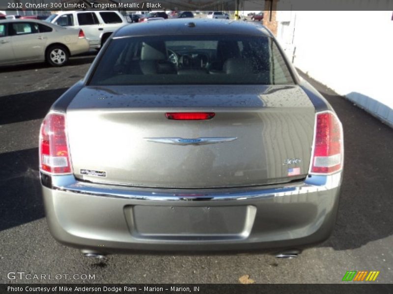 Tungsten Metallic / Black 2012 Chrysler 300 Limited
