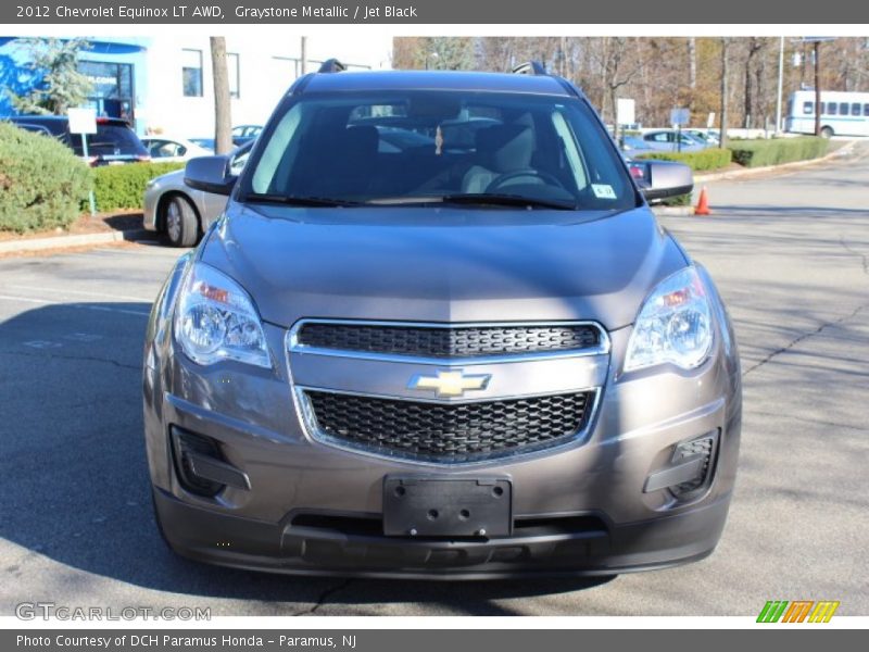 Graystone Metallic / Jet Black 2012 Chevrolet Equinox LT AWD