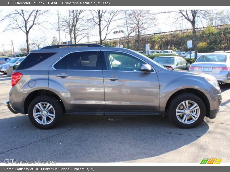 Graystone Metallic / Jet Black 2012 Chevrolet Equinox LT AWD