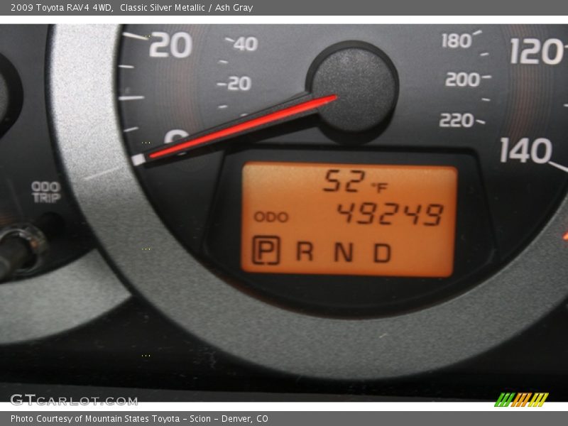 Classic Silver Metallic / Ash Gray 2009 Toyota RAV4 4WD