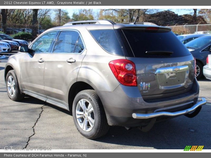 Graystone Metallic / Jet Black 2012 Chevrolet Equinox LT AWD
