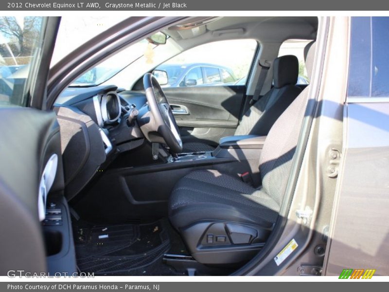 Graystone Metallic / Jet Black 2012 Chevrolet Equinox LT AWD