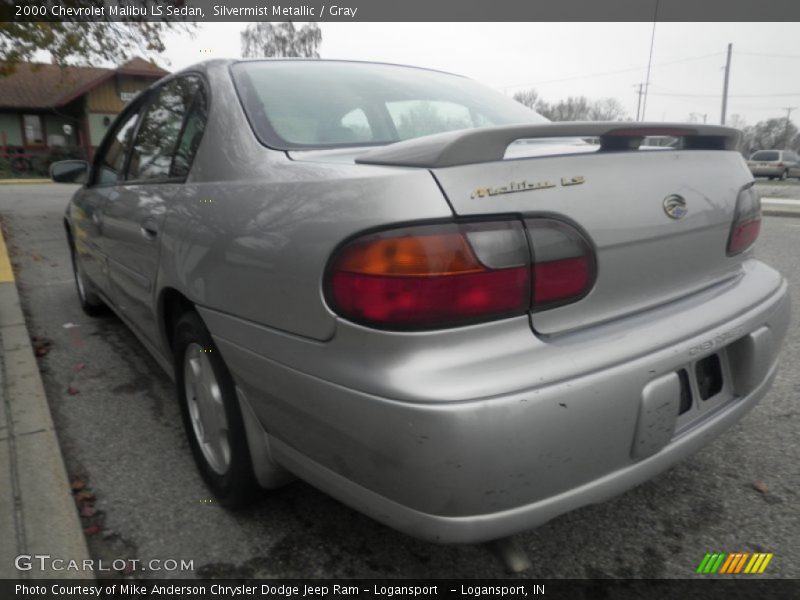 Silvermist Metallic / Gray 2000 Chevrolet Malibu LS Sedan