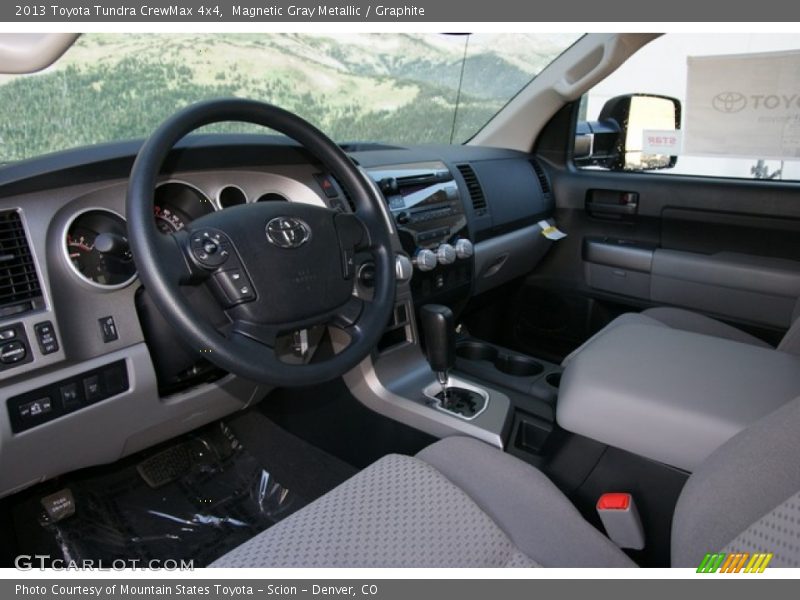Magnetic Gray Metallic / Graphite 2013 Toyota Tundra CrewMax 4x4