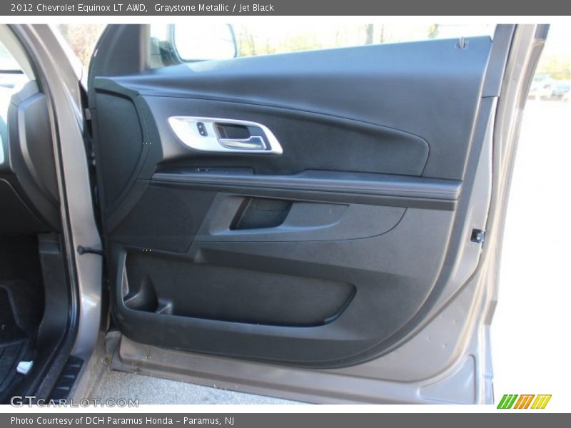 Graystone Metallic / Jet Black 2012 Chevrolet Equinox LT AWD