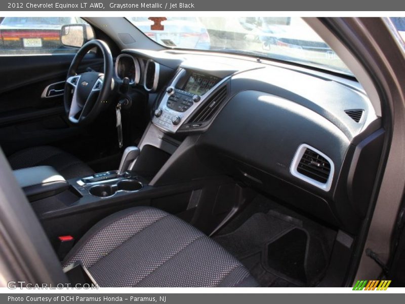 Graystone Metallic / Jet Black 2012 Chevrolet Equinox LT AWD