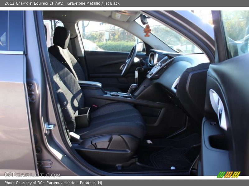 Graystone Metallic / Jet Black 2012 Chevrolet Equinox LT AWD