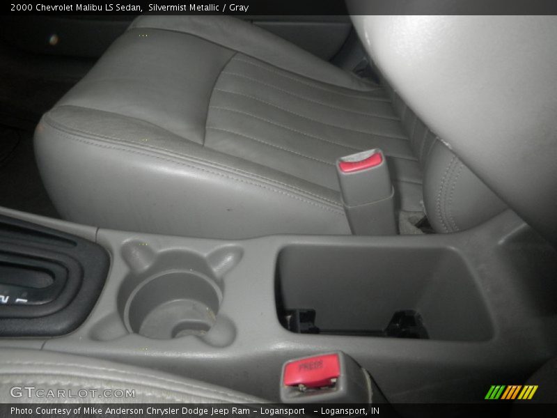 Silvermist Metallic / Gray 2000 Chevrolet Malibu LS Sedan