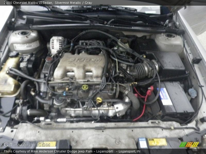 Silvermist Metallic / Gray 2000 Chevrolet Malibu LS Sedan