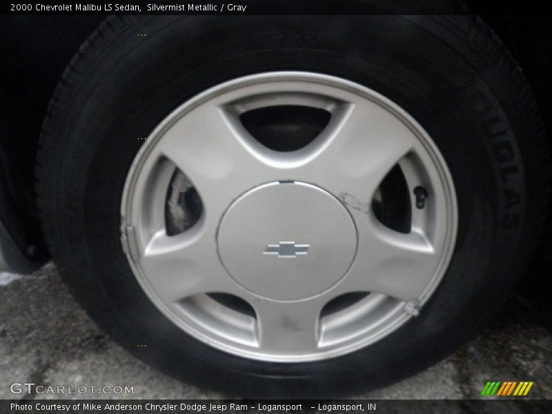 Silvermist Metallic / Gray 2000 Chevrolet Malibu LS Sedan