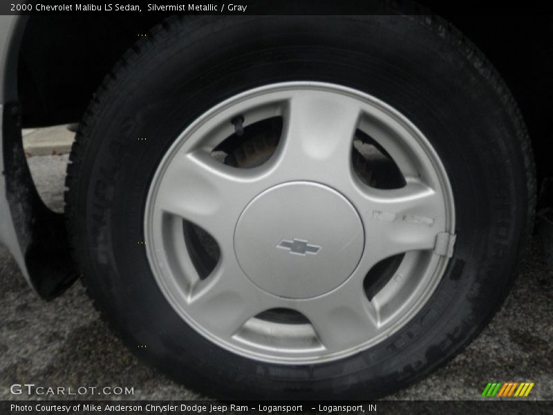 Silvermist Metallic / Gray 2000 Chevrolet Malibu LS Sedan