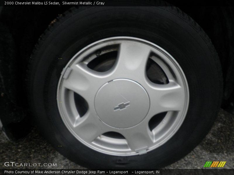 Silvermist Metallic / Gray 2000 Chevrolet Malibu LS Sedan