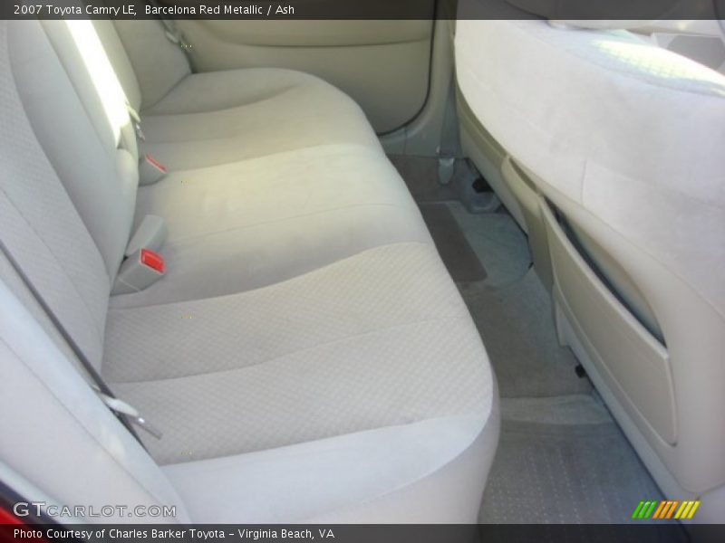 Barcelona Red Metallic / Ash 2007 Toyota Camry LE