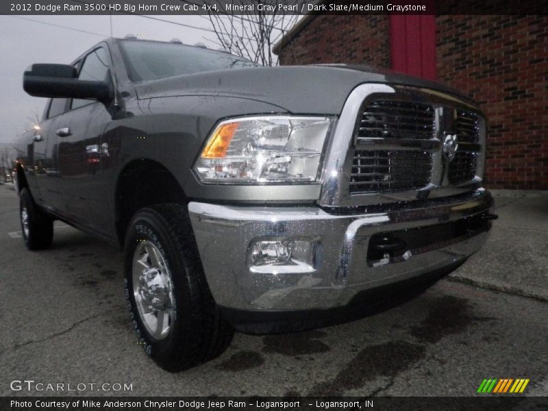 Mineral Gray Pearl / Dark Slate/Medium Graystone 2012 Dodge Ram 3500 HD Big Horn Crew Cab 4x4