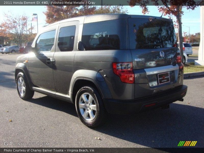 Polished Metal Metallic / Gray 2011 Honda Element EX 4WD