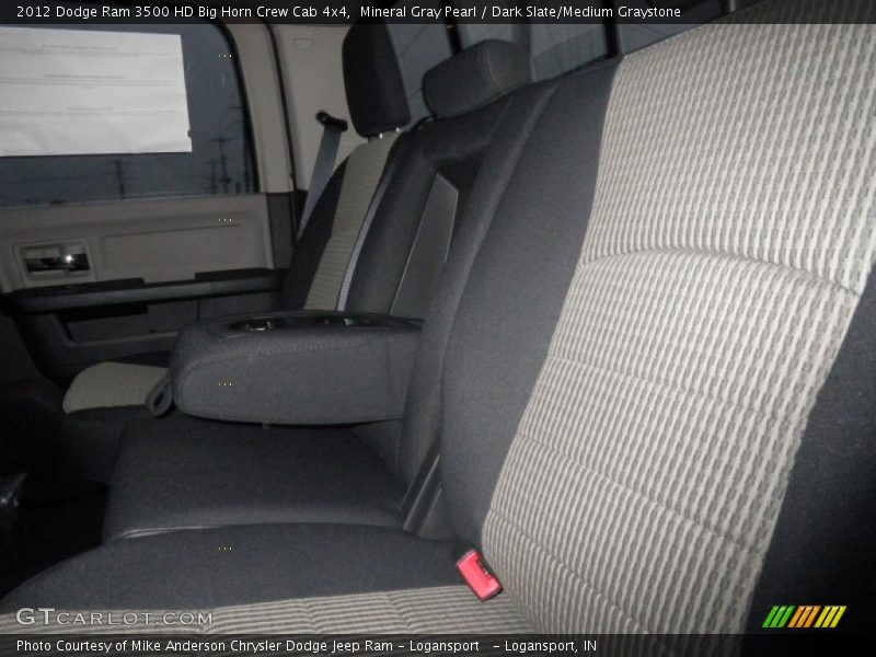Mineral Gray Pearl / Dark Slate/Medium Graystone 2012 Dodge Ram 3500 HD Big Horn Crew Cab 4x4
