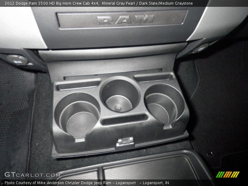 Mineral Gray Pearl / Dark Slate/Medium Graystone 2012 Dodge Ram 3500 HD Big Horn Crew Cab 4x4